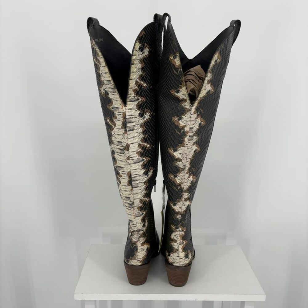 Gianni Bini Western Knee-High Boots - Picture 3 of 4